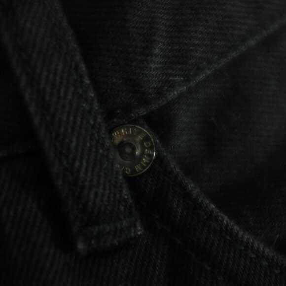 COPY - OFF-WHITE Black embroidered Flowers women Baggy Jeans size 26 - Picture 6 of 14